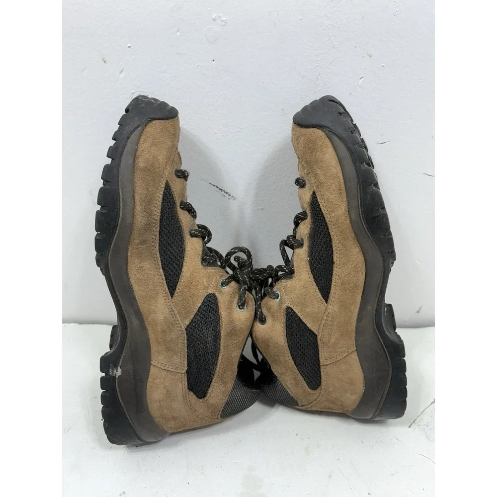 Garment Men's Hiking Boots Shoes Size 11.5 Brown Black Suede‎